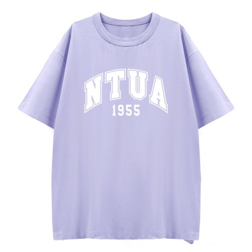 NTUA好涼的寬版短T_芋頭冰(紫)